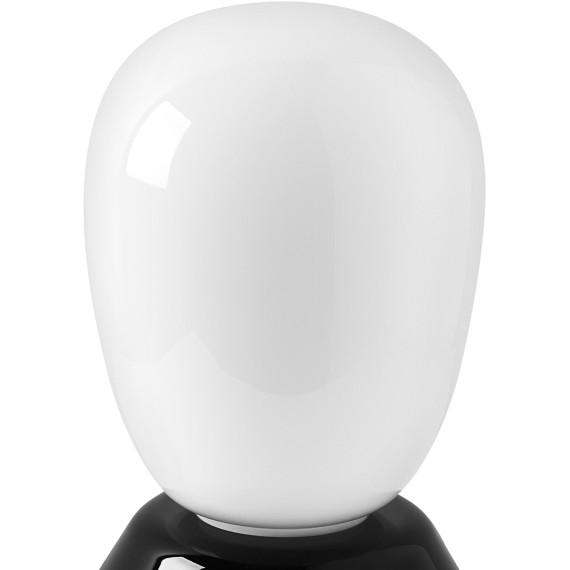 Настольная лампа диммируемая 10W 3000K матовый/черный Uovo III Lightstar 807917