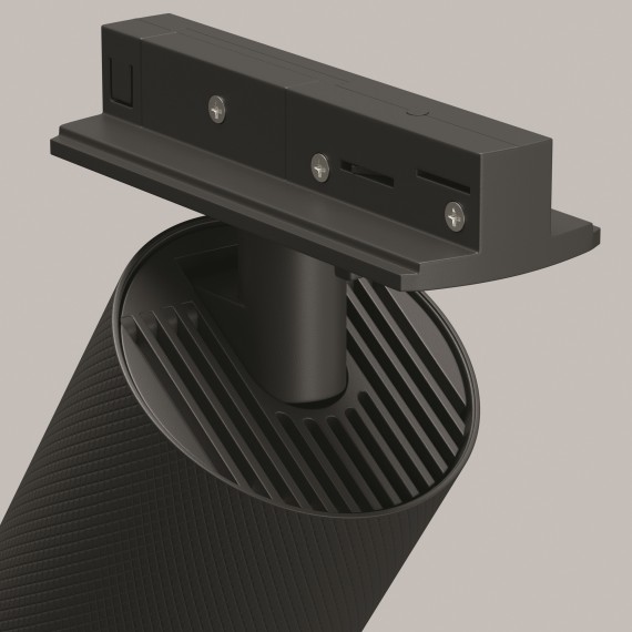 Однофазный двужильный трековый светильник Maytoni Unity TR089-1-GU10-BB Artisan под сменную лампу GU10