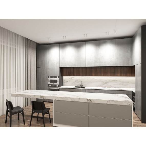 DK8012-WH Трековый магнитный светодиодный SMART (TUYA, Алиса, Wi-Fi, пам. настроек) светильник Denkirs SMART 220V CRI90+ 3000-6000К 1560Лм 24° 18Вт