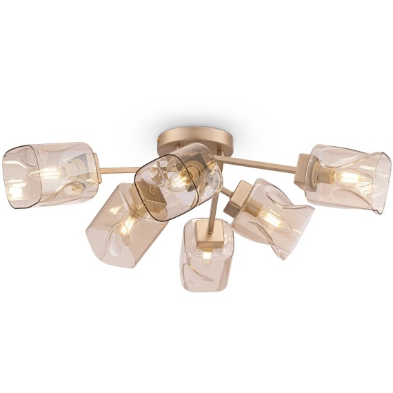 Люстра потолочная Freya FR5095CL-06G Isabella под лампы 6xE14 40W