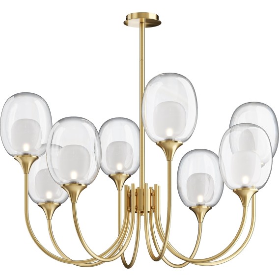 Люстра потолочная Maytoni MOD016PL-08BS Aura под лампы 8xE14 60W