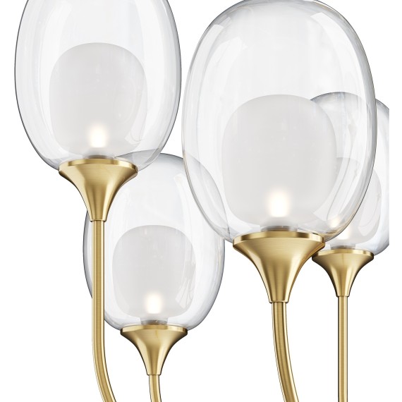 Люстра потолочная Maytoni MOD016PL-08BS Aura под лампы 8xE14 60W