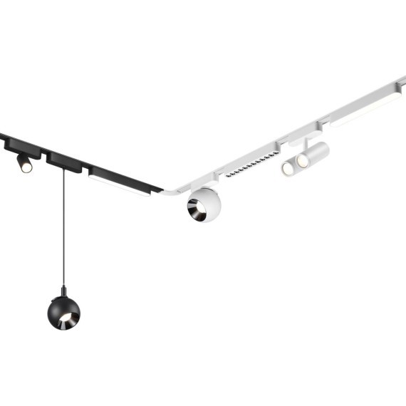 359261 Трековый магнитный светодиодный светильник Novotech SMAL 48V CRI90+ 3000К 800Лм 120° 10W