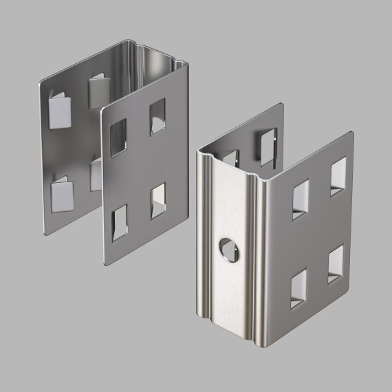 Клипса для гибкого неона 17x8мм 5 шт. 20054