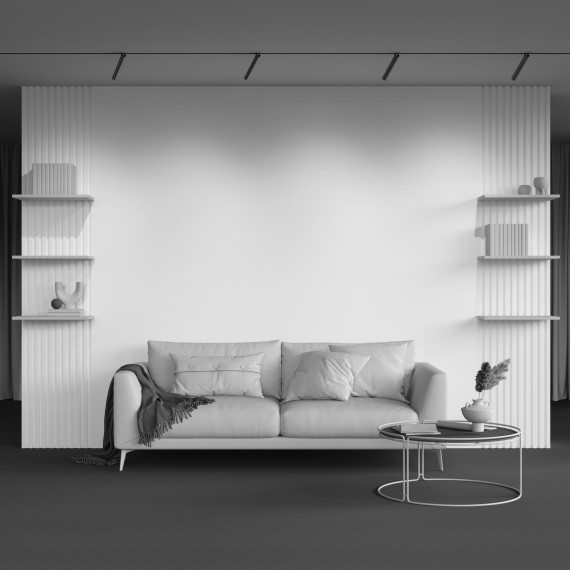 TR141-2-6W3K-M-BS Трековый магнитный светодиодный светильник Maytoni Exility CRI90+ 3000К 280Лм 36° 6Вт