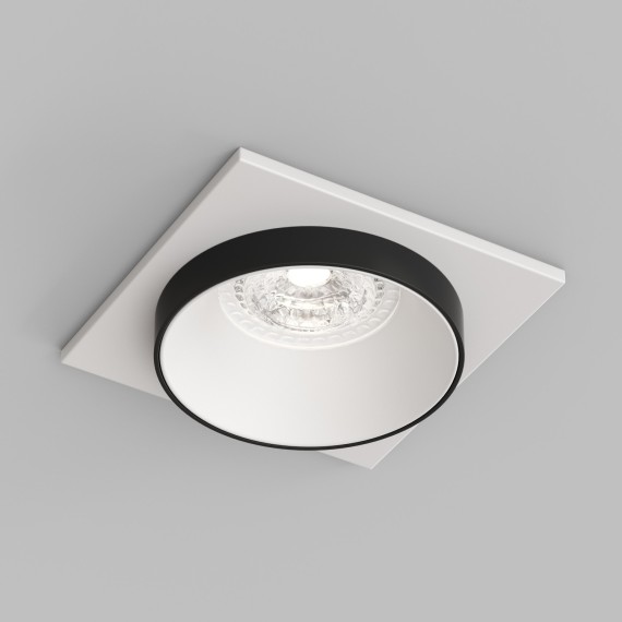 DK2402-BK Встраиваемый светильник, IP 20, 50 Вт, GU10, черный, алюминий