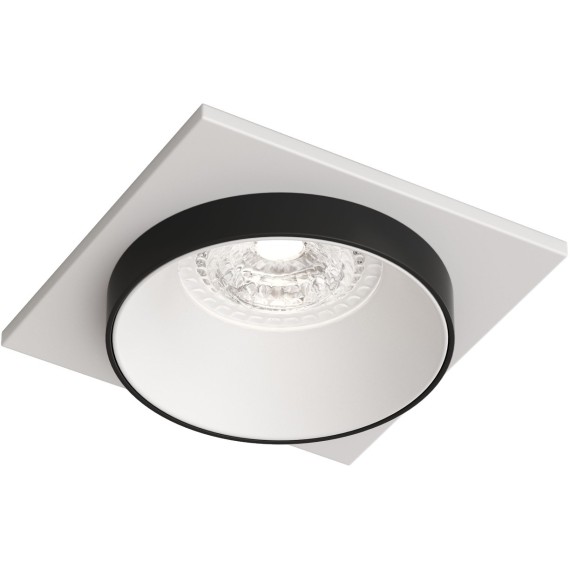 DK2402-BK Встраиваемый светильник, IP 20, 50 Вт, GU10, черный, алюминий