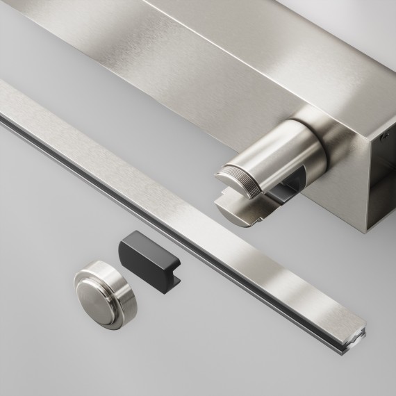 Основание настенное Wall для блока питания с вводом питания Maytoni Flrity TRA155CW-BB-PT