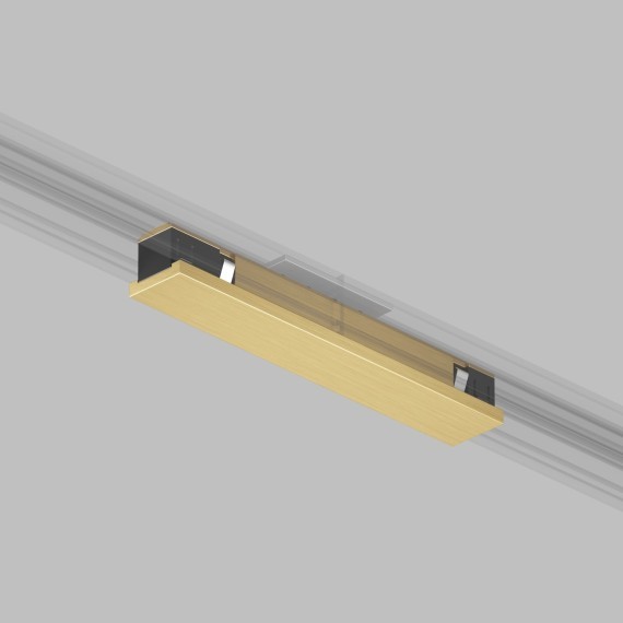 TR5722-SB Прямой коннектор питания латунь Denkirs Shine 48V