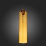 SL1145.393.01 Светильник подвесной ST-Luce Латунь/Янтарный E27 1*60W CALLANA