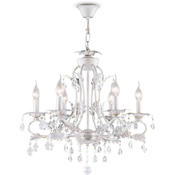 Люстра подвесная Freya FR3040-PL-06-WG Dezi под лампы 6xE14 60W