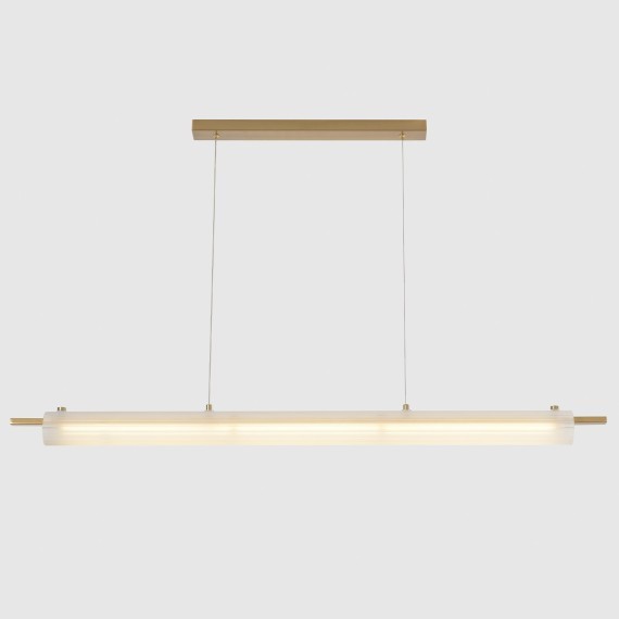 Светильник подвесной Crystal Lux TUNNEL SP40 LED BRASS 3780/240