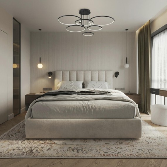 Люстра потолочная LED 156W 9899Лм 3000-6000K с пультом ДУ URSULA Lumion 6506/99CL