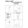 Уличный потолочный светильник Odeon Light 4207/1C CORSUS IP54 под лампу 1xGU10 10W
