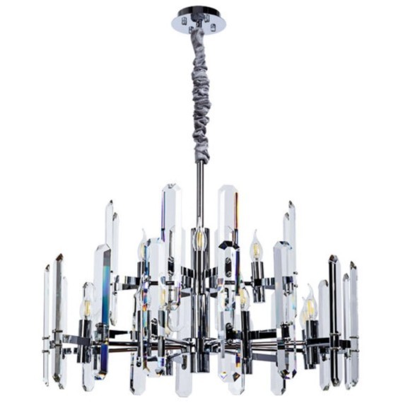 Люстра хрустальная Divinare 7136/02 LM-12 TENERIFE под лампы 12xE14 60W