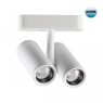 359109 Трековый магнитный светодиодный светильник Novotech SMAL 48V CRI90+ 4000К 1360Лм 24° 2*8W