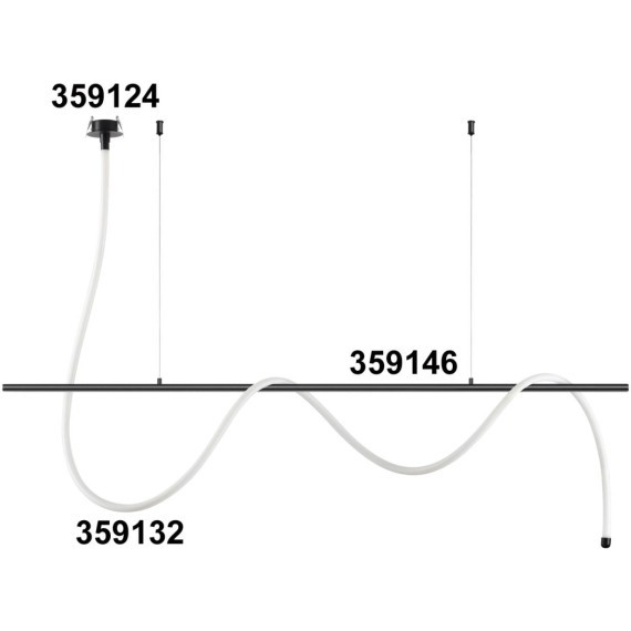 Однофазный трековый светодиодный светильник Novotech RAMO 359132 3800лм 38Вт