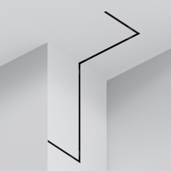 Шинопровод магнитный 2м низкопрофильный встраиваемый в ГКЛ 12.5мм TRXM034-422B