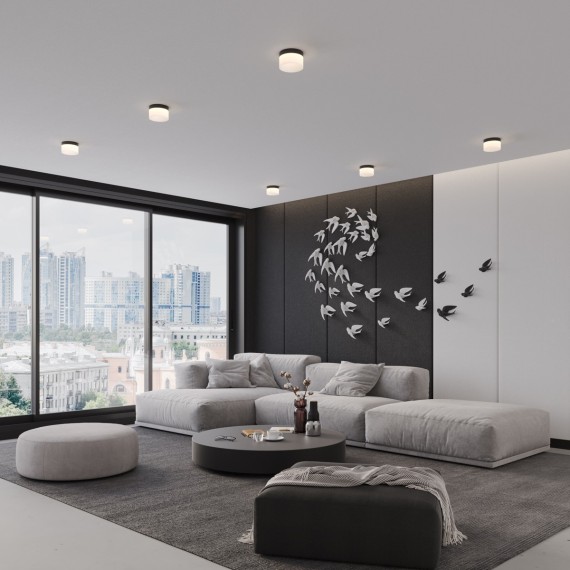 Светильник накладной светодиодный LED 18W 4000K 1170Лм Novotech AURA 359445