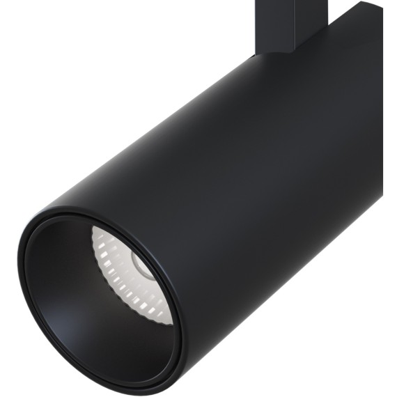 TR019-2-15W4K-B Трековый магнитный светодиодный светильник Maytoni Gravity CRI90+ 4000К 1300Лм 24° 18Вт