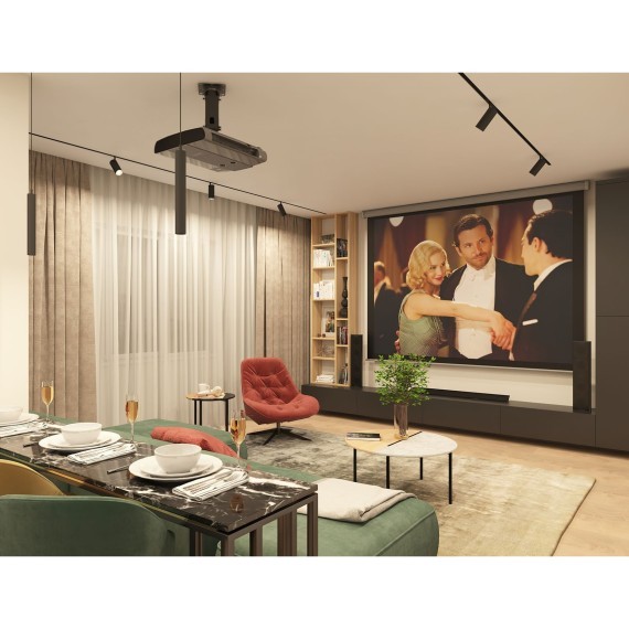 DK8020-BK Трековый магнитный светодиодный SMART (TUYA, Алиса, Wi-Fi, пам. настроек) светильник Denkirs SMART 220V CRI90+ 3000-6000К 1800Лм 24° 20Вт