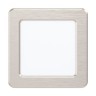 99167 Светодиодный встраиваемый светильник FUEVA 5, 5,5W (LED), 117х117, ET26, 650lm, 3000K, сталь, никель