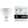 13526 Светодиодная лампа Gauss Софит 5,5W 450Lm 4100K GU5.3 
