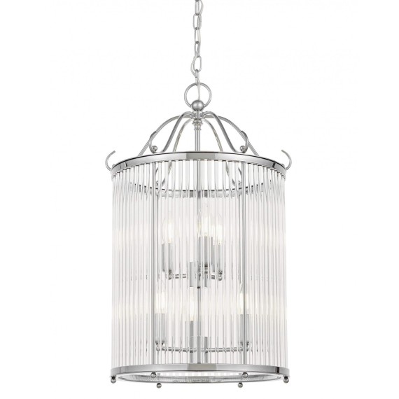 Подвесная люстра Lumina Deco Boston LDP 1235-6 CHR