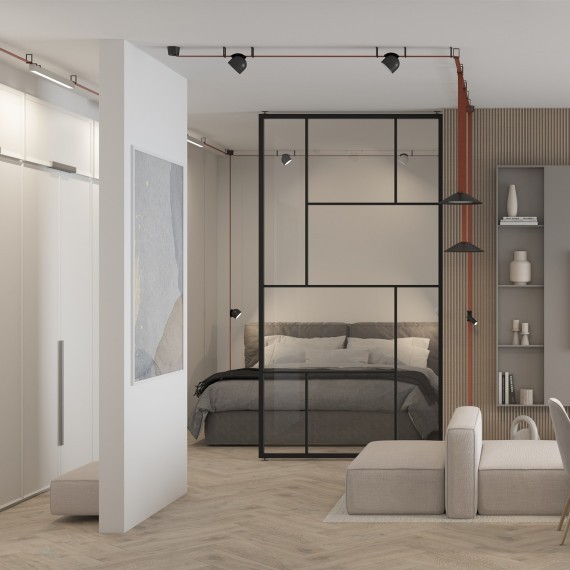 DK5577-WH Cветодиодный светильник на ременный шинопровод Denkirs Belty CRI90+ 3000К 1310Лм 120° 24Вт