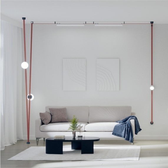 DK5577-WH Cветодиодный светильник на ременный шинопровод Denkirs Belty CRI90+ 3000К 1310Лм 120° 24Вт