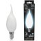 104201209 Светодиодная филаментная лампа Gauss Свеча на ветру 9W 610Lm 4100K E14 