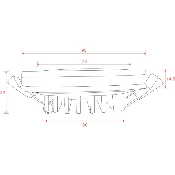 Встраиваемый светильник Maytoni DL303-L12B Phanton светодиодный LED 12W
