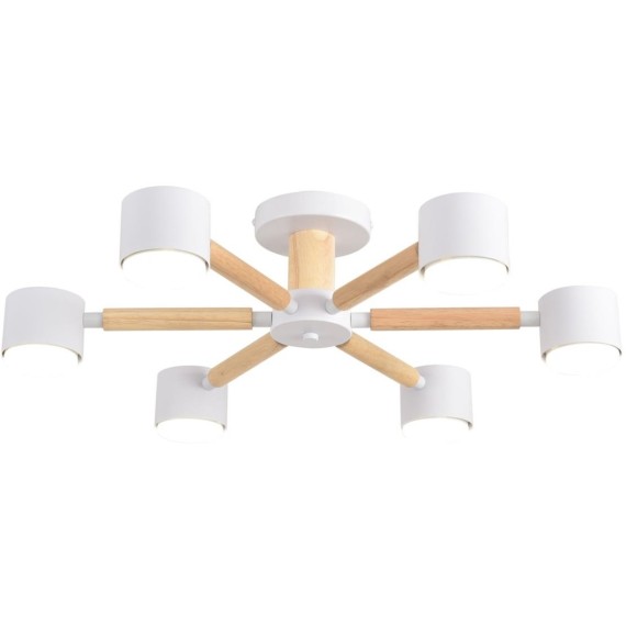 8306/6C Светильник потолочный GX53 LED 6*7W 220V Lumion VUDI