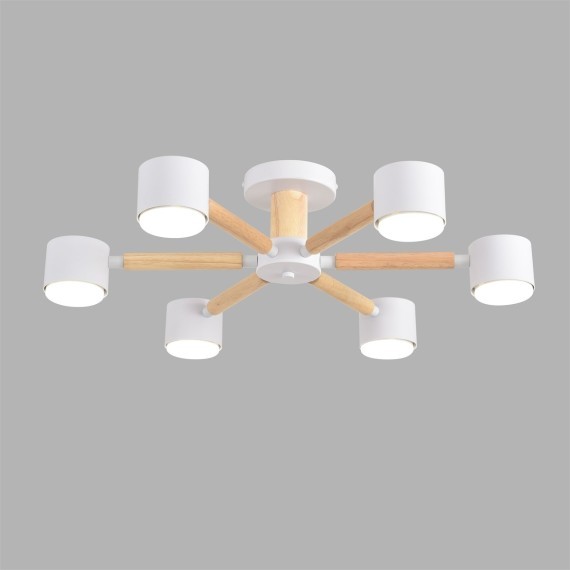 8306/6C Светильник потолочный GX53 LED 6*7W 220V Lumion VUDI