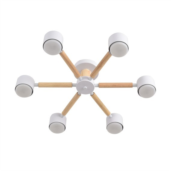 8306/6C Светильник потолочный GX53 LED 6*7W 220V Lumion VUDI