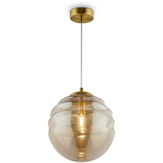 Подвесной светильник с 1 плафоном Maytoni P074PL-01BS Vinare под лампу 1xE14 40W