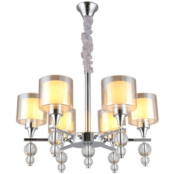 Люстра подвесная Omnilux OML-70803-06 Aprica под лампы 6xE27 60W