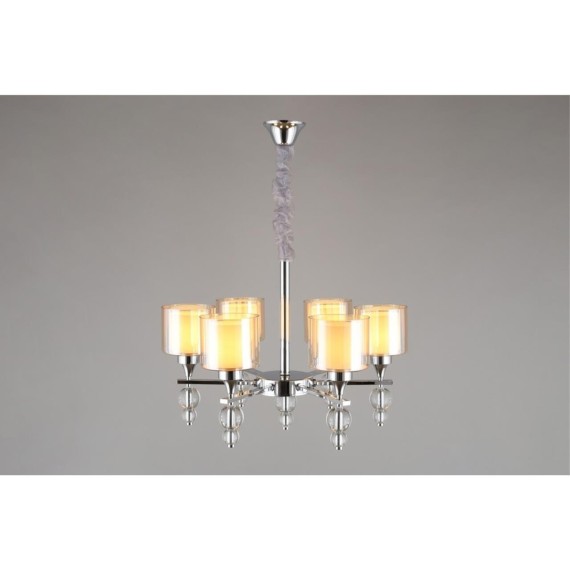 Люстра подвесная Omnilux OML-70803-06 Aprica под лампы 6xE27 60W