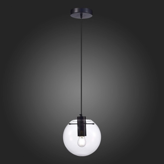 SL1056.403.01 Подвес ST-Luce Черный/Прозрачный E27 1*60W NOOR