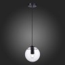 SL1056.403.01 Подвес ST-Luce Черный/Прозрачный E27 1*60W NOOR