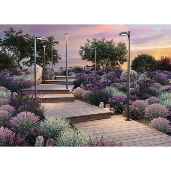 Ландшафтный светодиодный светильник (исп. только с основанием O473P-GF) 50Вт 3000лм RA80 3000К Maytoni Outdoor Katto O472H-L50GF3K