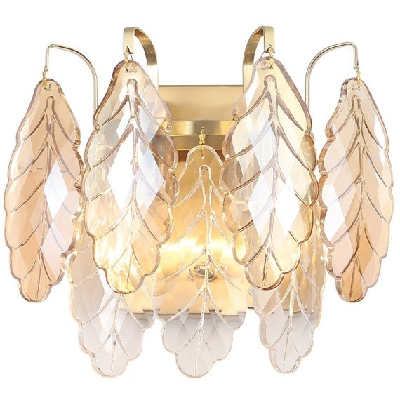 Бра Crystal Lux TREVI AP2 BRASS