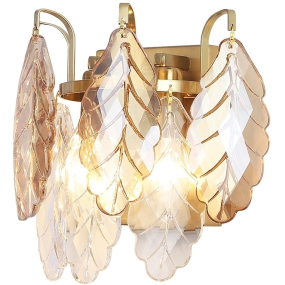 Бра Crystal Lux TREVI AP2 BRASS