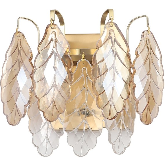 Бра Crystal Lux TREVI AP2 BRASS