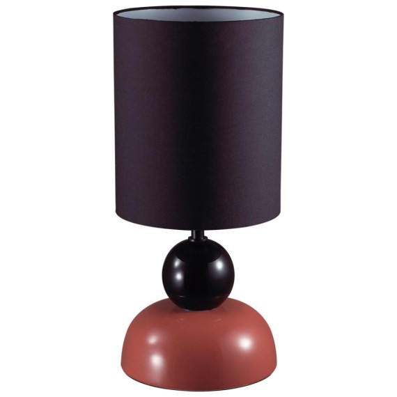 8127/1T COMFI LN25 коричневый/черный, керамика/текстиль Настольная лампа E27 1*60W 220V OVONA