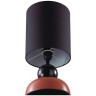 8127/1T COMFI LN25 коричневый/черный, керамика/текстиль Настольная лампа E27 1*60W 220V OVONA
