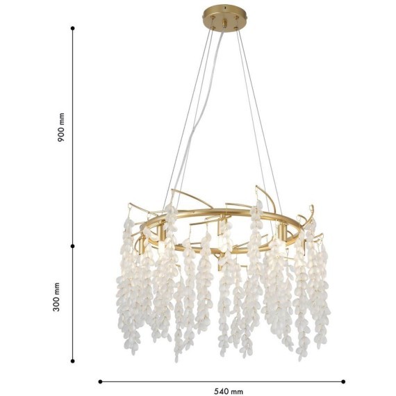 Подвесная люстра Desmi 4108-8P