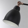 Спот на гибкой ножке Arte Lamp A2055AP-1BK Braccio под лампу 1xE27 60W