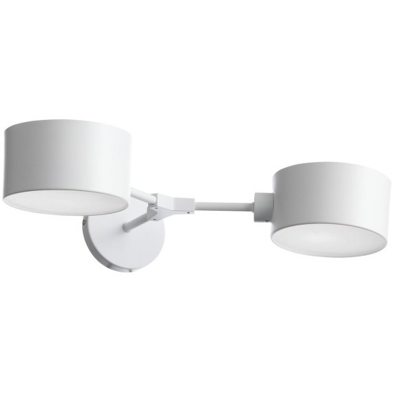 SLE183501-02 Светильник настенный Белый/Белый E14 2*60W GIMENTO