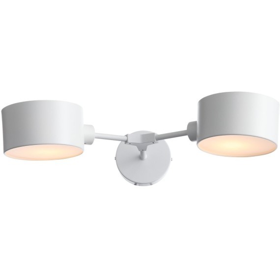 SLE183501-02 Светильник настенный Белый/Белый E14 2*60W GIMENTO